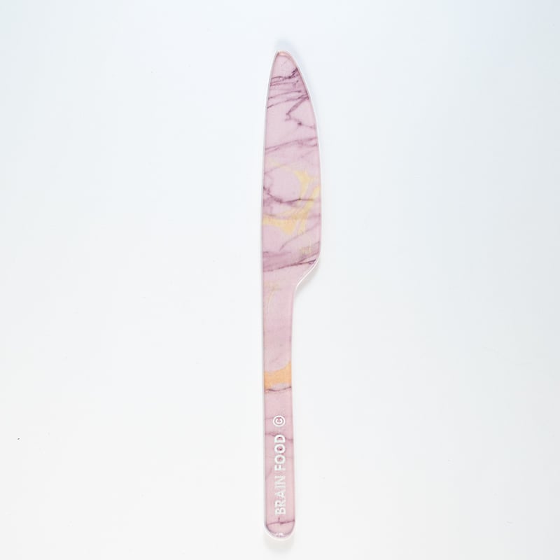 Knife Bookmark - Marble Collection 2