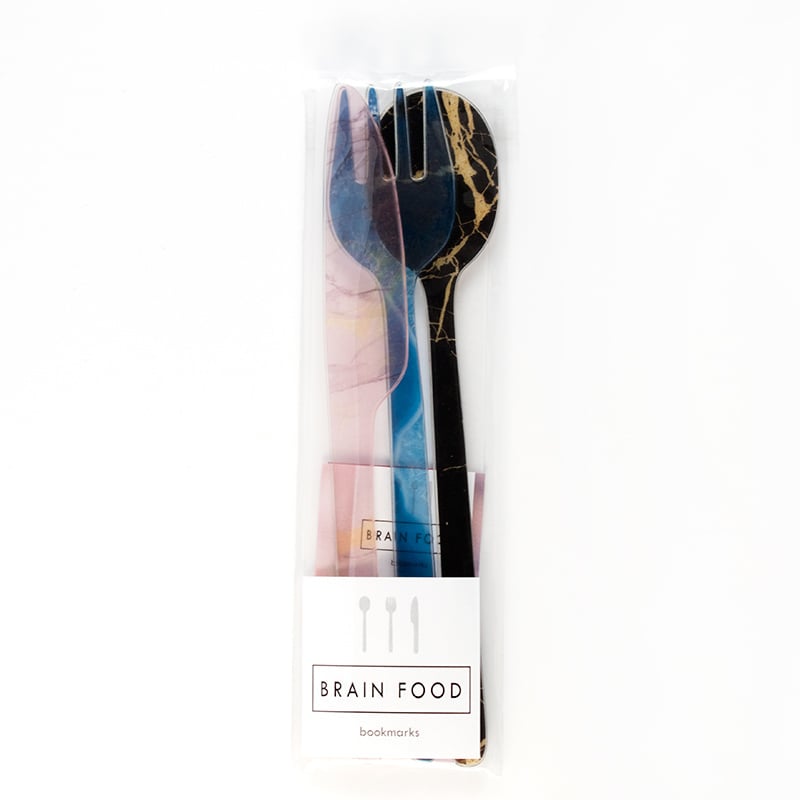 Spoon Bookmark - Marble Collection 3
