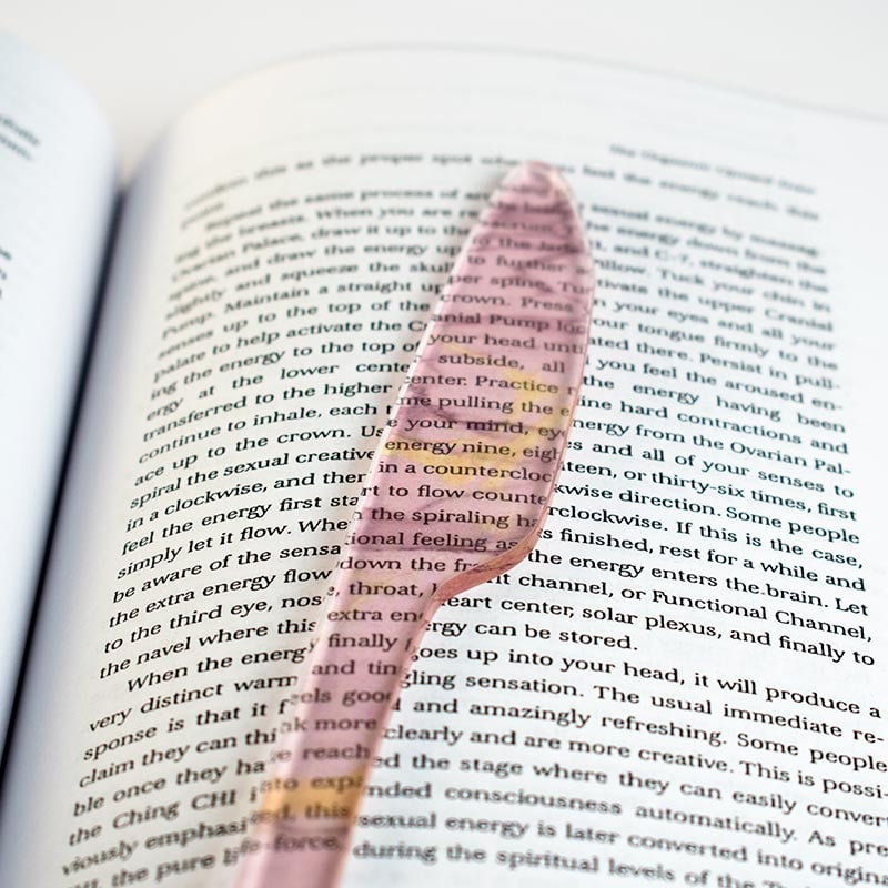 Knife Bookmark - Marble Collection 4