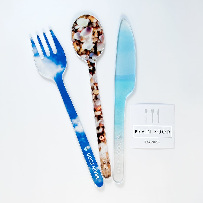 FORK BOOKMARK - sky 4